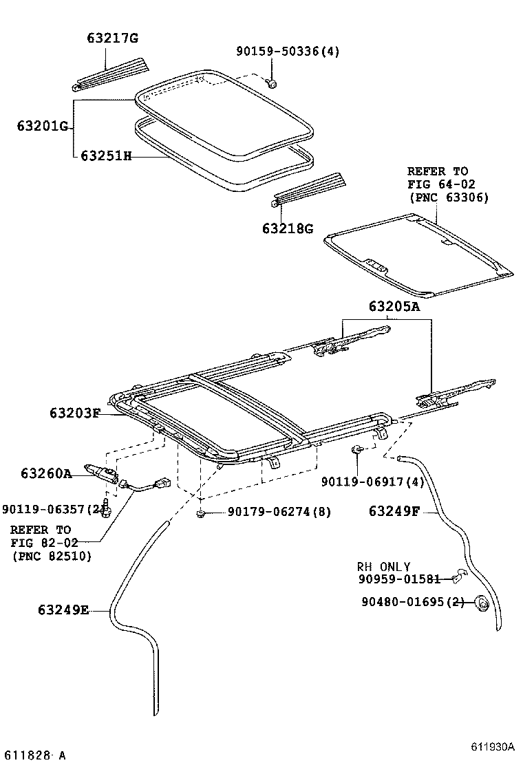 63132-68010 PANEL, WINDSHIELD HEADER, INNER product image