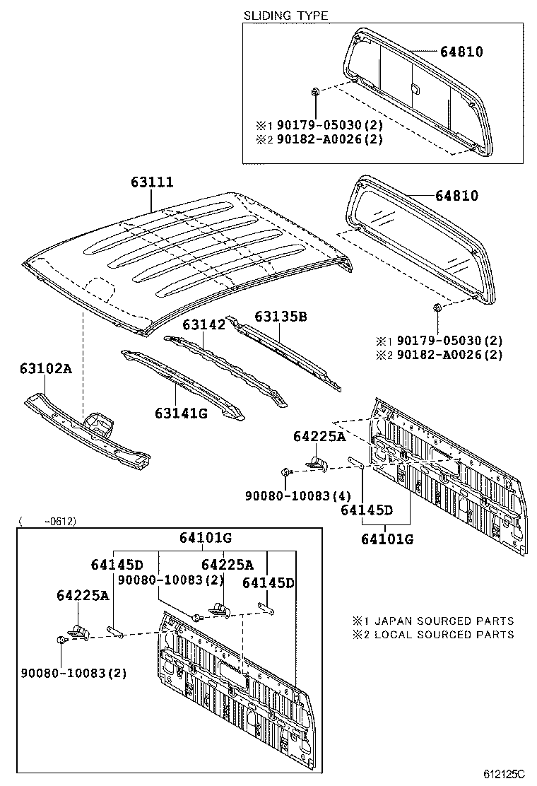63236-04010 CLAMP, SLIDING ROOF DRAIN HOSE product image