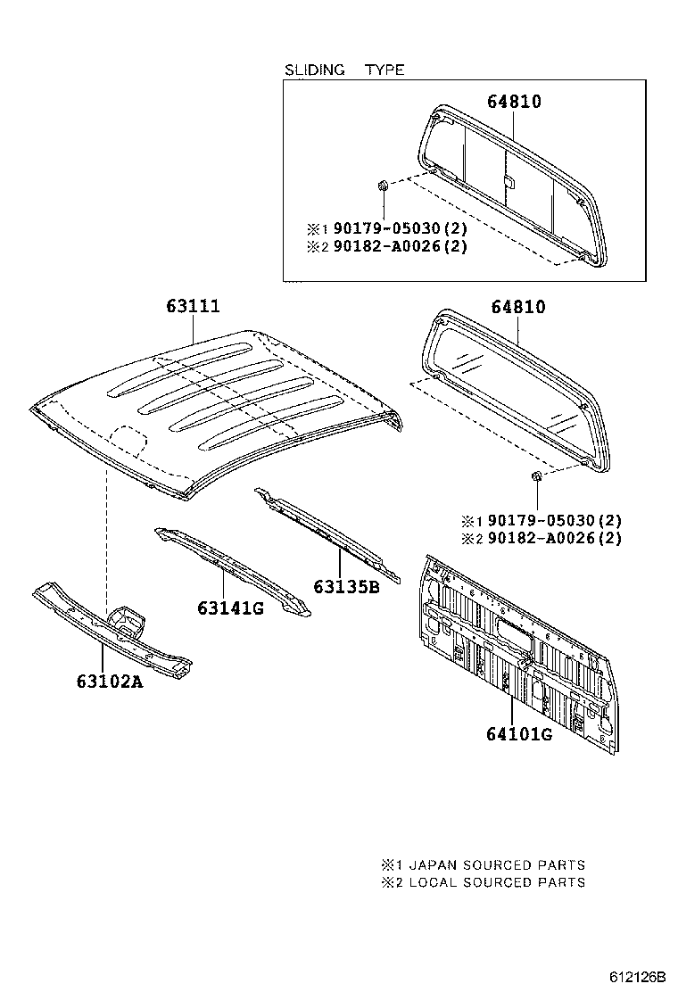 63236-04010 CLAMP, SLIDING ROOF DRAIN HOSE product image