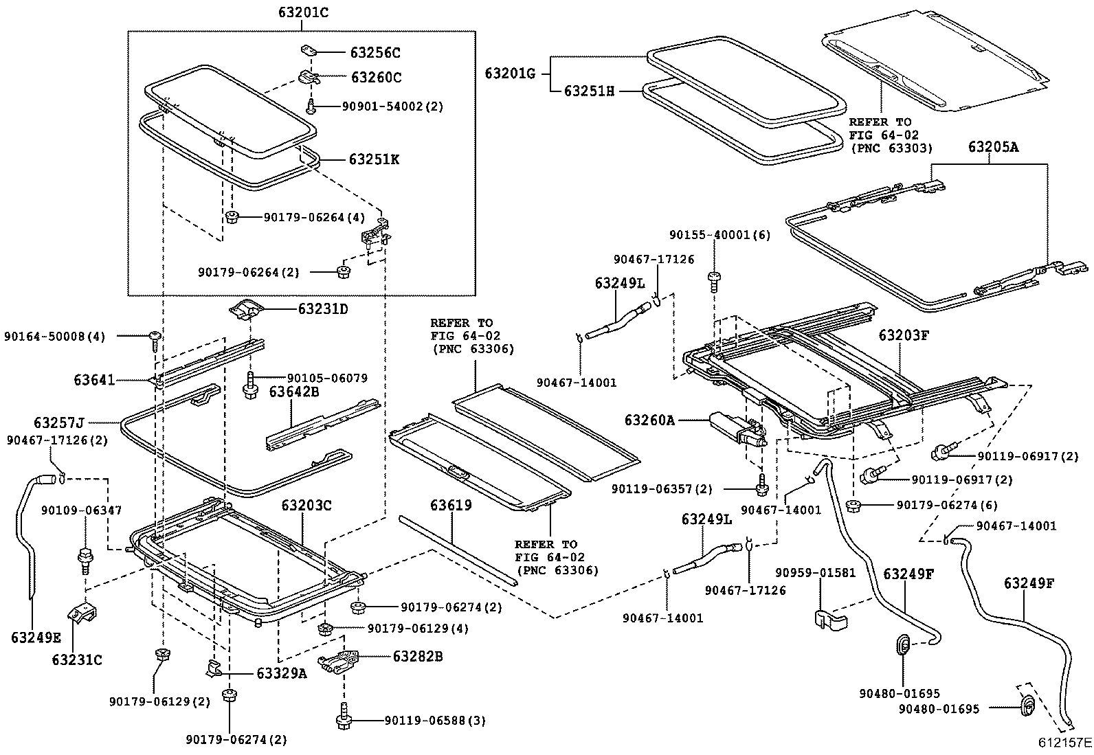 63132-68010 PANEL, WINDSHIELD HEADER, INNER product image