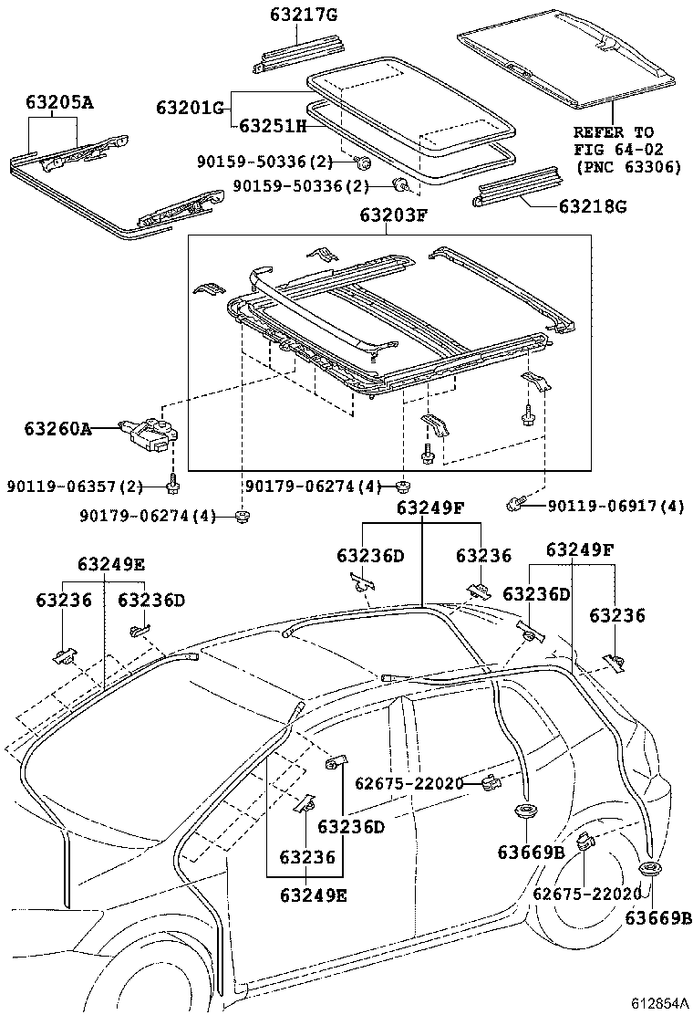 63236-12010 CLAMP, SLIDING ROOF OR REMOVABLE ROOF DRAIN HOSE product image