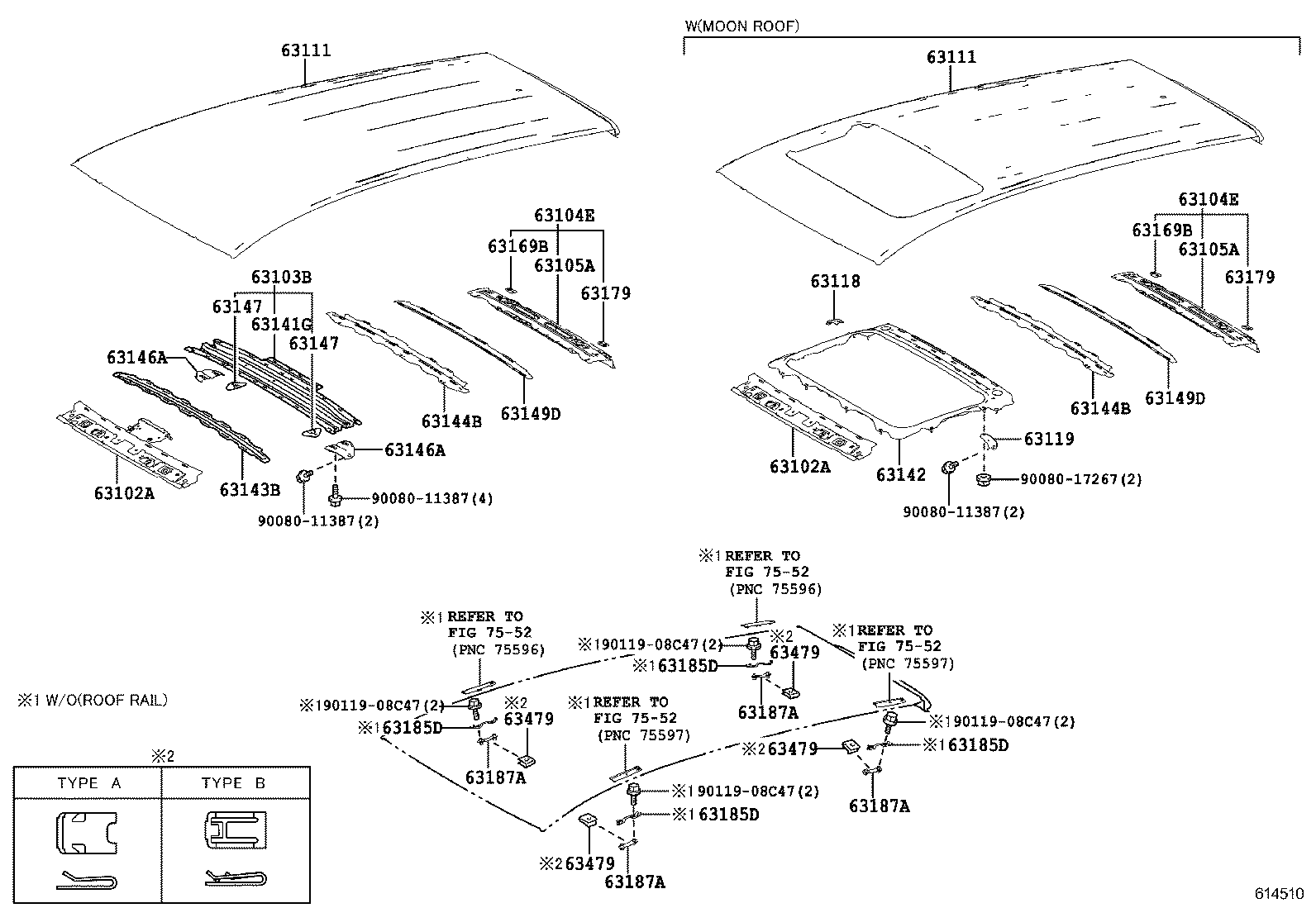 63402-0R010 COVER SUB-ASSY, ROOF RACK, FRONT LH product image