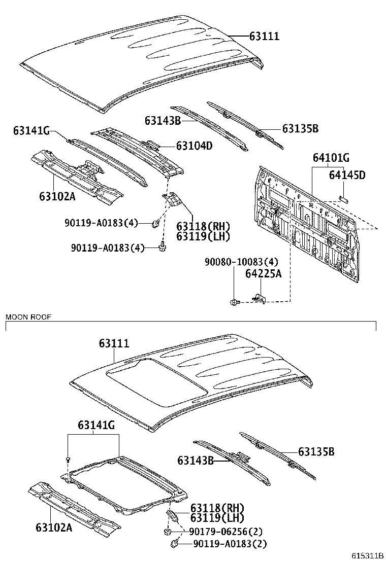 63236-04010 CLAMP, SLIDING ROOF DRAIN HOSE product image