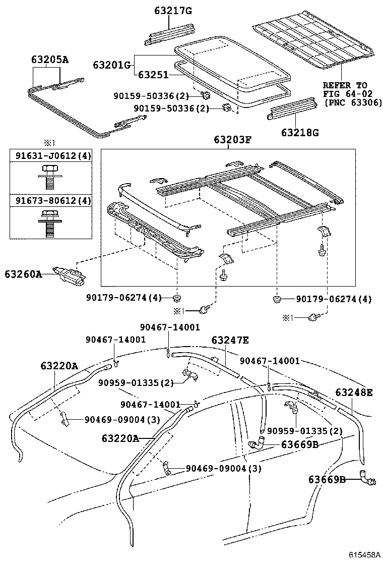 63111-30570 PANEL, ROOF product image