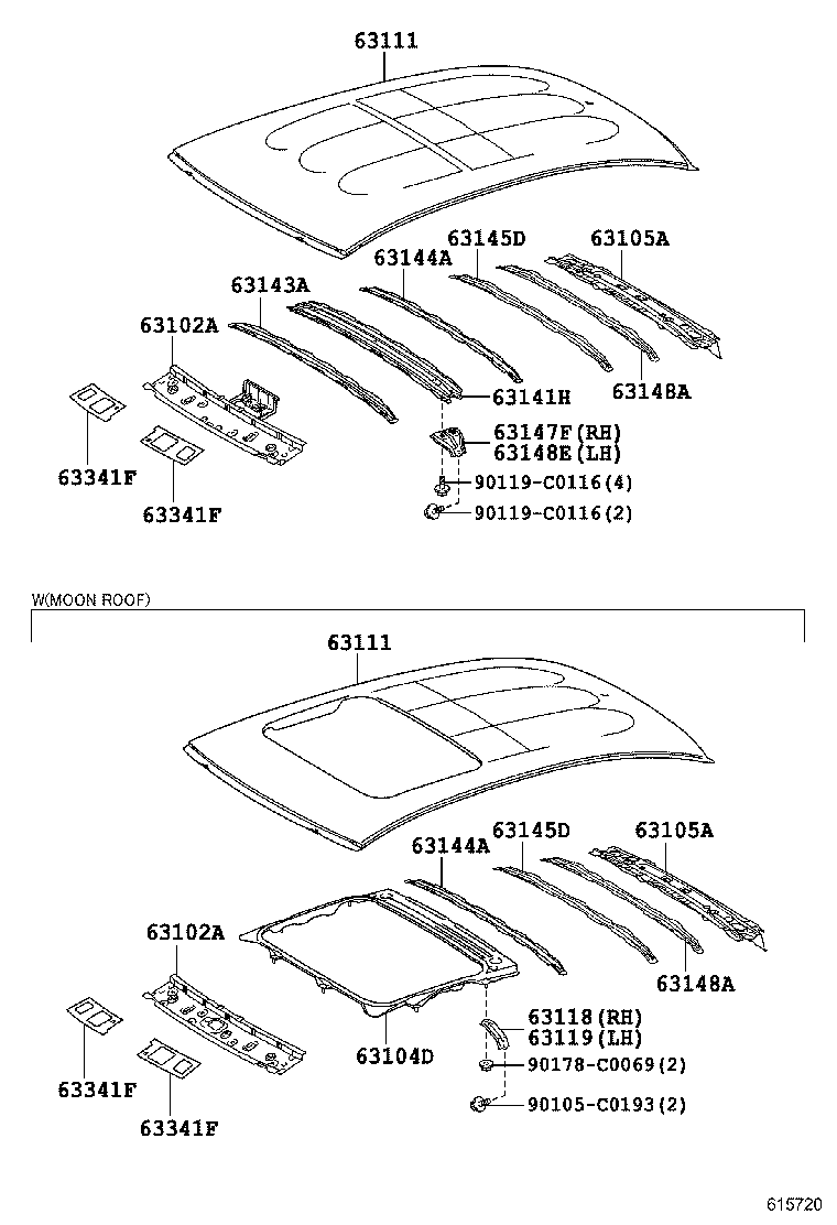 63236-02010 CLAMP, SLIDING ROOF OR REMOVABLE ROOF DRAIN HOSE product image
