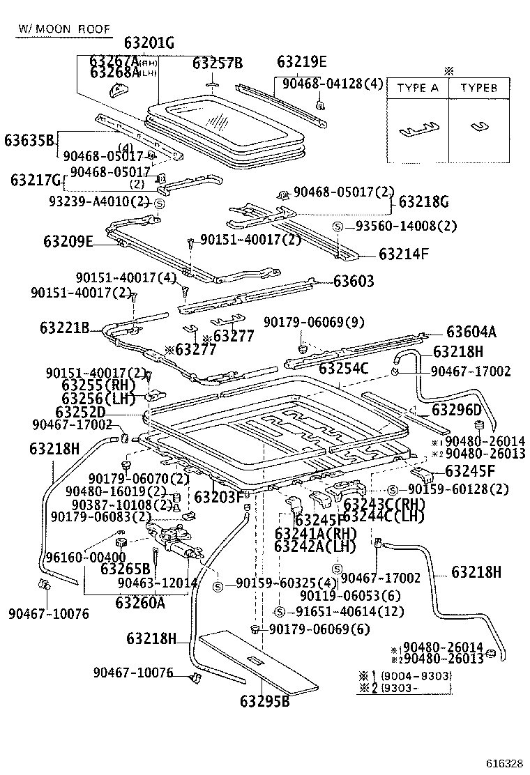 63111-60140 PANEL, ROOF product image