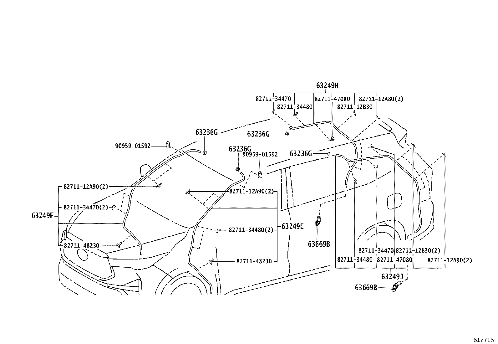 63111-VT030 PANEL, ROOF product image