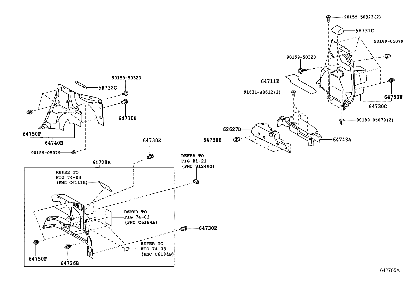 58910-52140 BOX ASSY product image