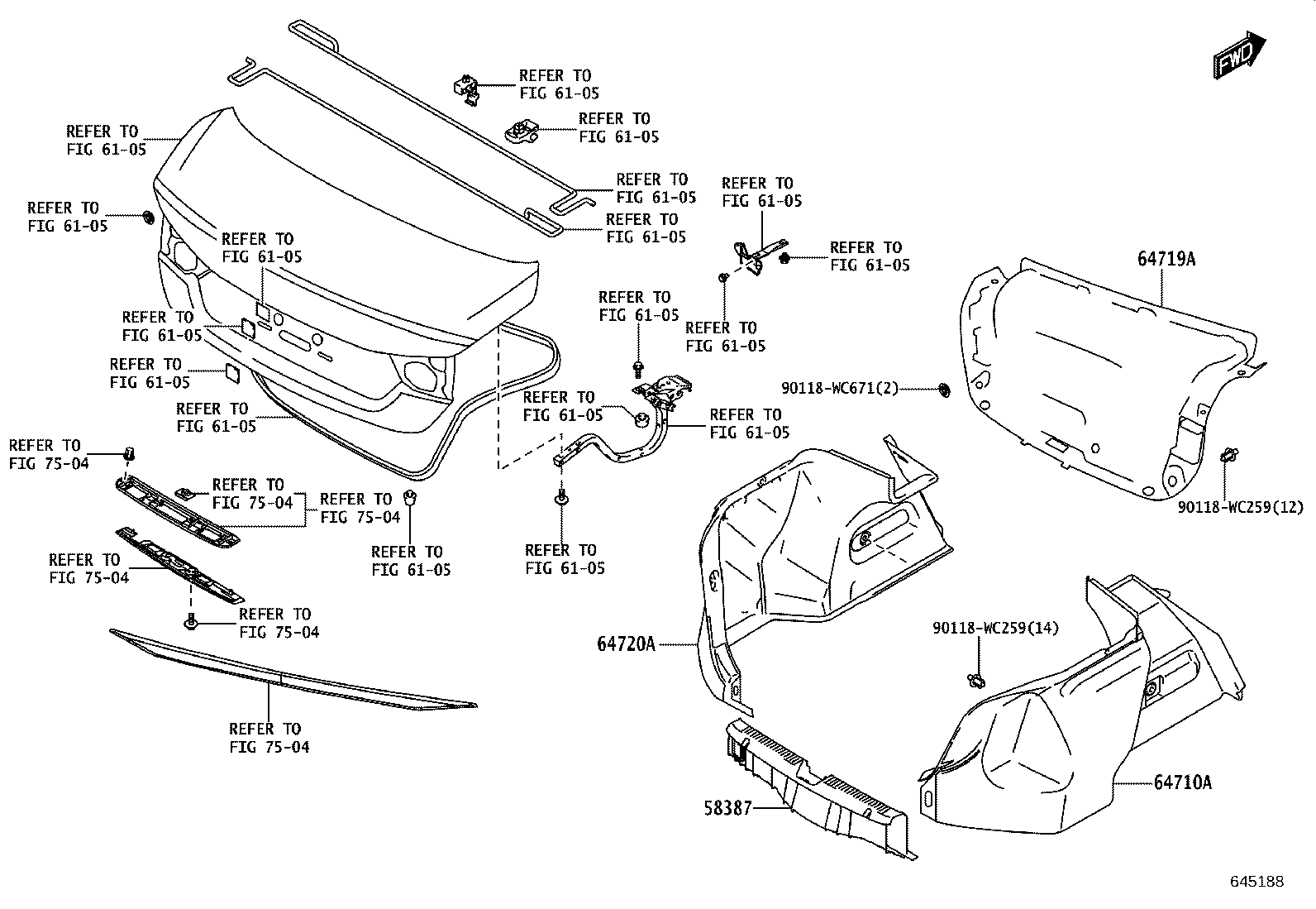 58570-WC004 COVER ASSY, SPARE WHEEL product image