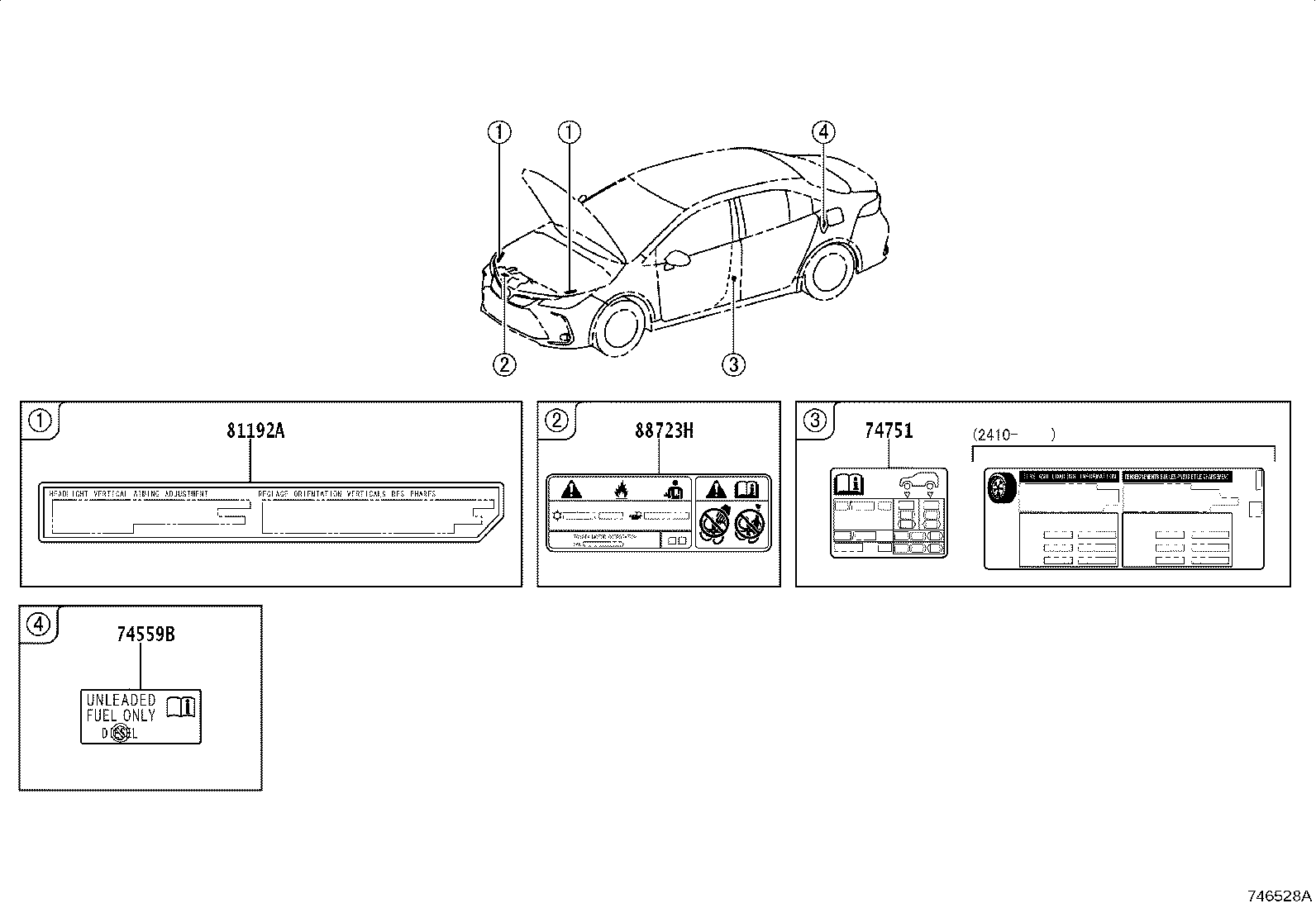 11285-0T030 LABEL, COOLANT SYSTEM NOTICE product image
