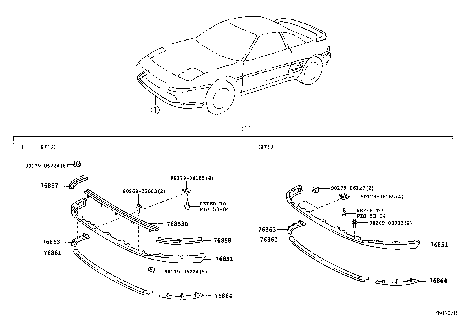 76085-17910 SPOILER SUB-ASSY, REAR product image