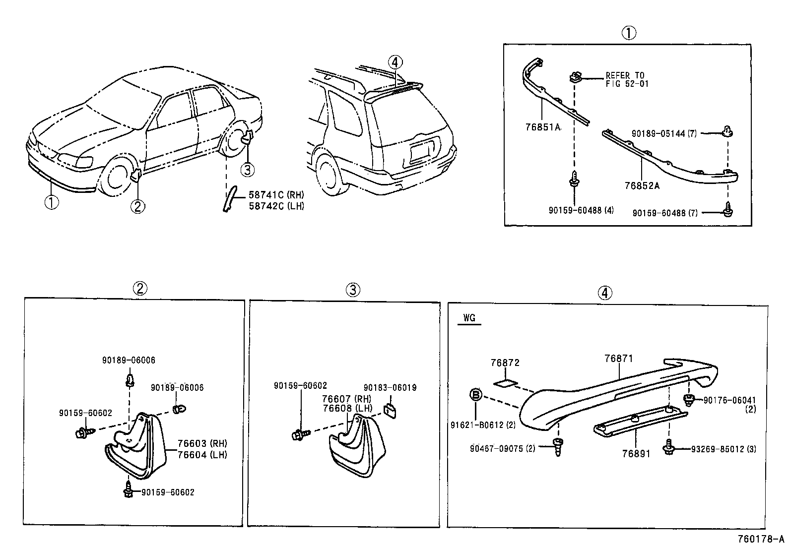 58741-12130 PROTECTOR, QUARTER PANEL, RH product image