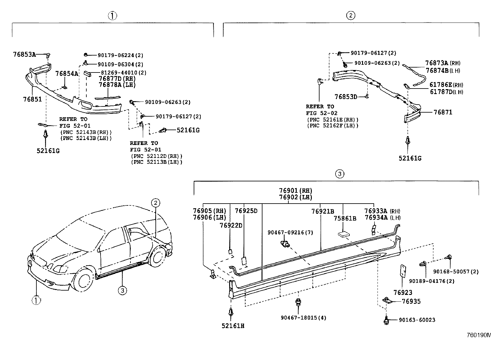 76085-44900 SPOILER SUB-ASSY, REAR product image