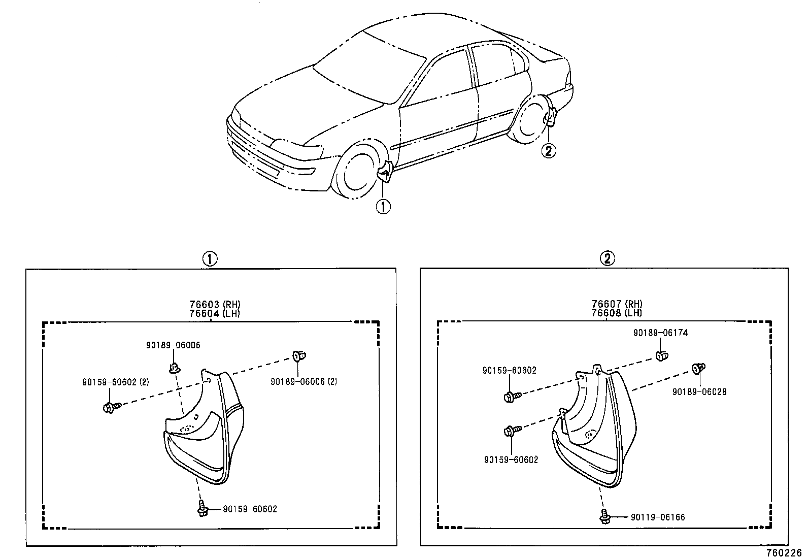 76085-12911 SPOILER SUB-ASSY, REAR product image