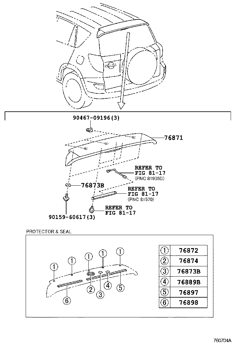 65631-0R020 PLATE, REAR WHEEL HOUSE, FRONT RH product image