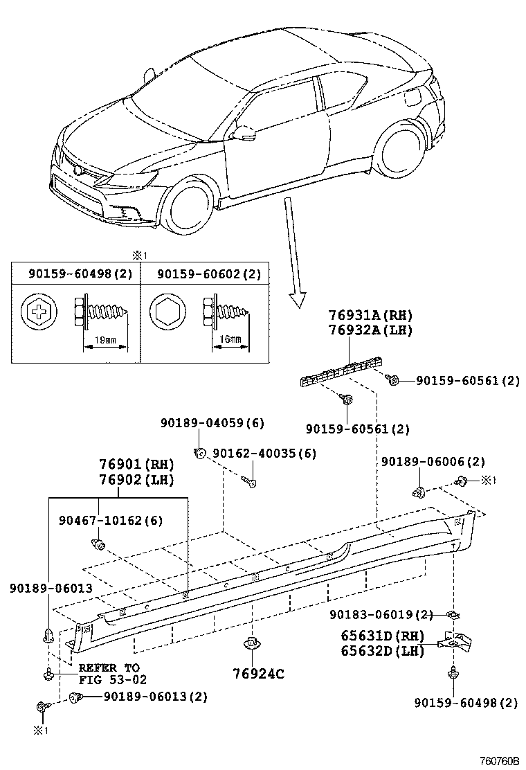 65631-21020 PLATE, REAR WHEEL HOUSE, FRONT RH product image