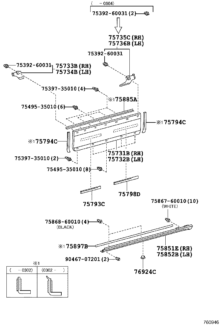 75895-60050 TAPE, MOULDING, NO.1 product image