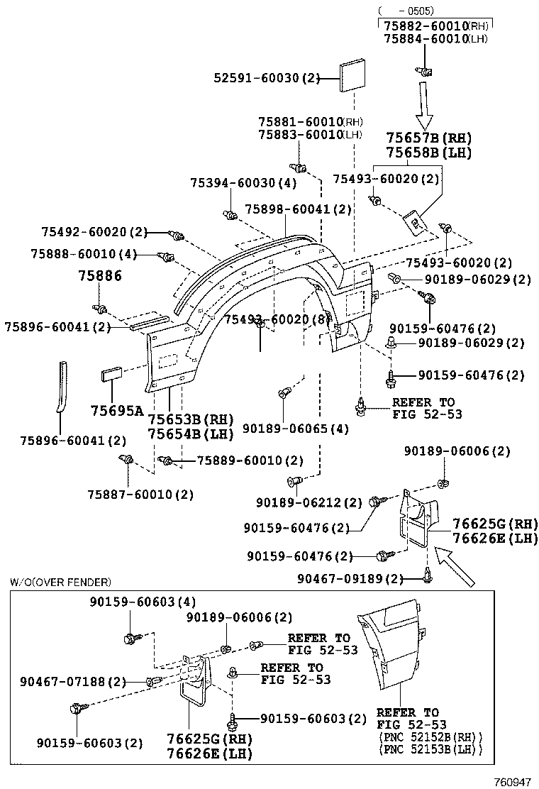75895-60050 TAPE, MOULDING, NO.1 product image