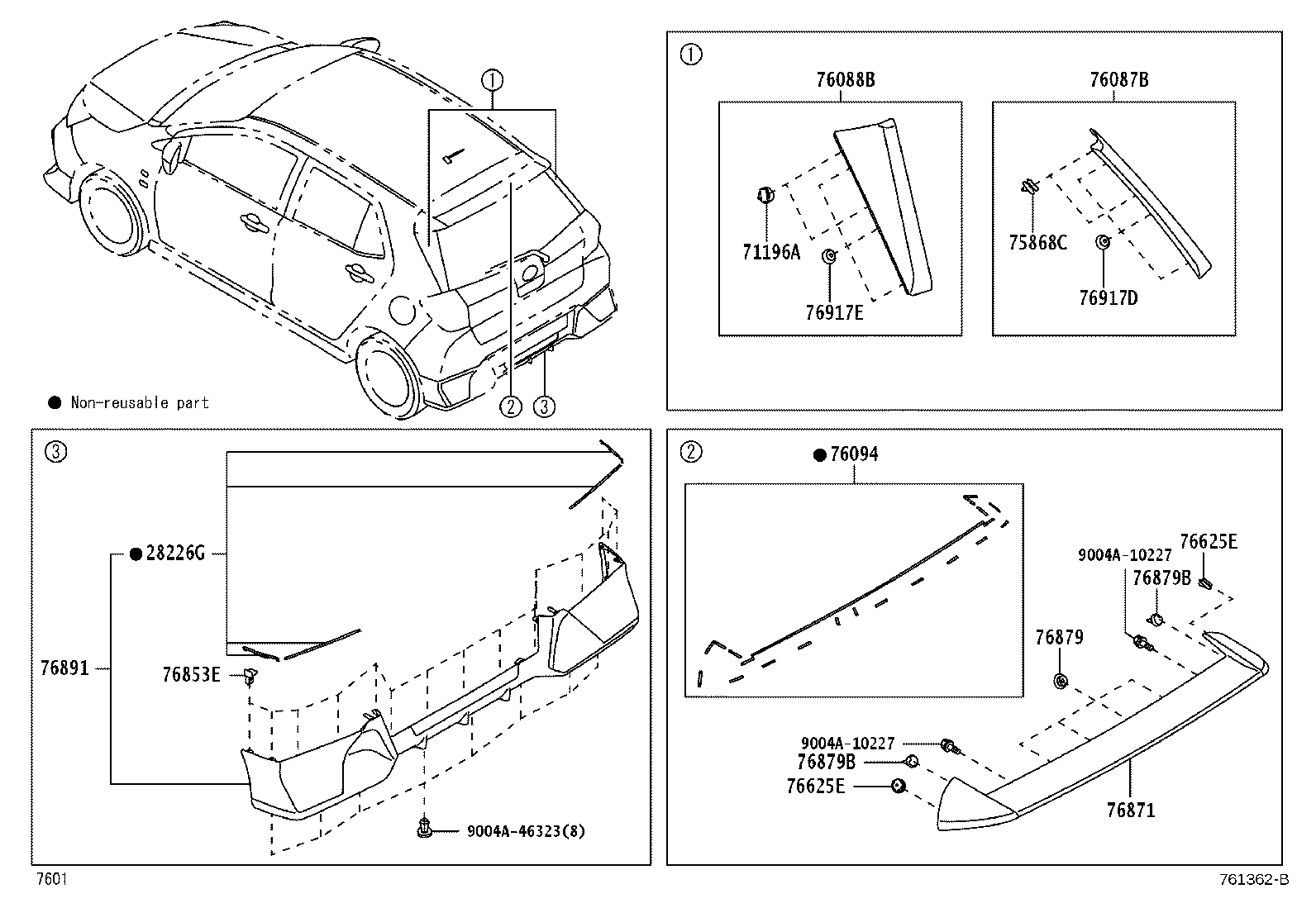 9004A-46409 CLIP product image