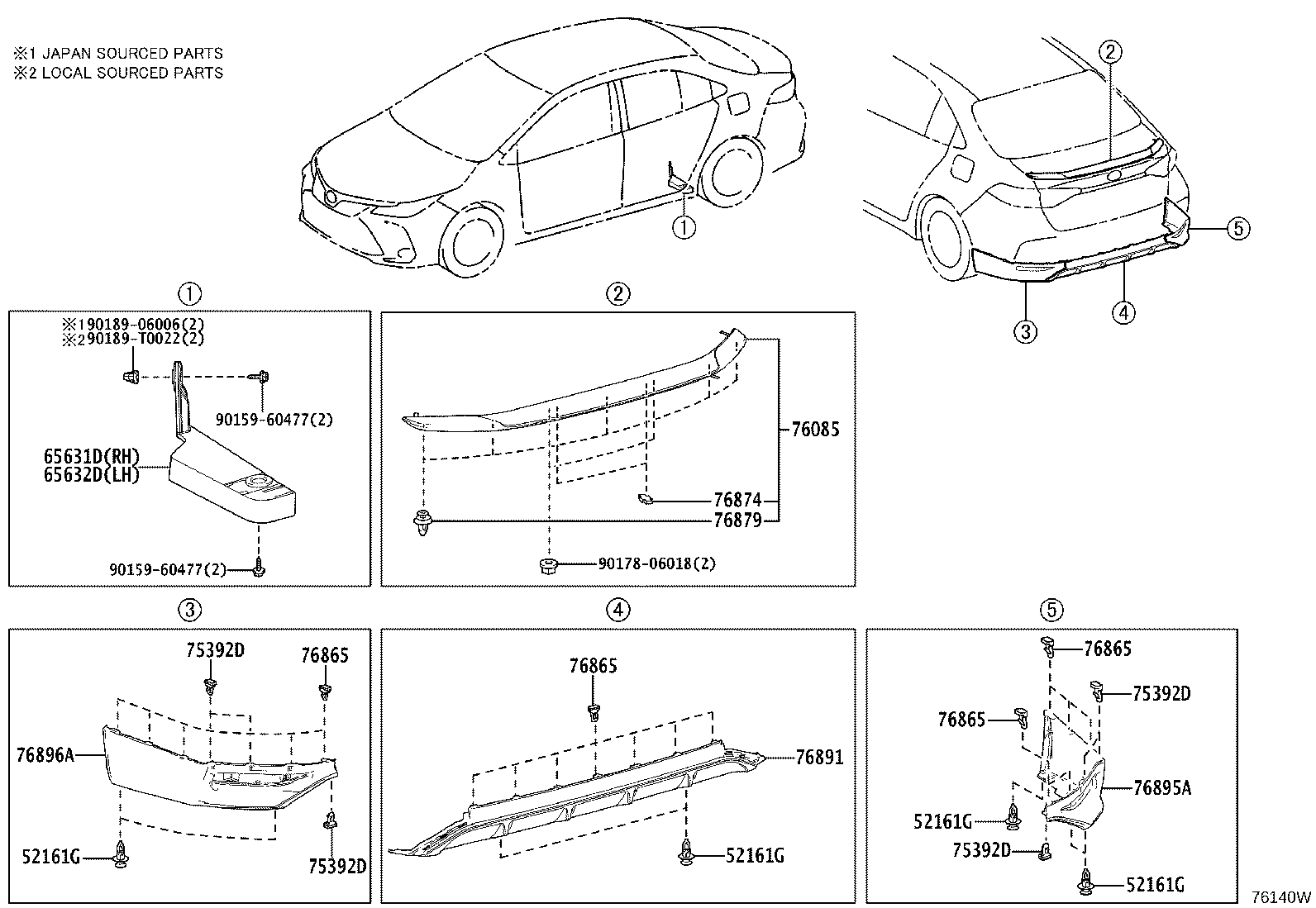 65631-02330 PLATE, REAR WHEEL HOUSE, FRONT RH product image
