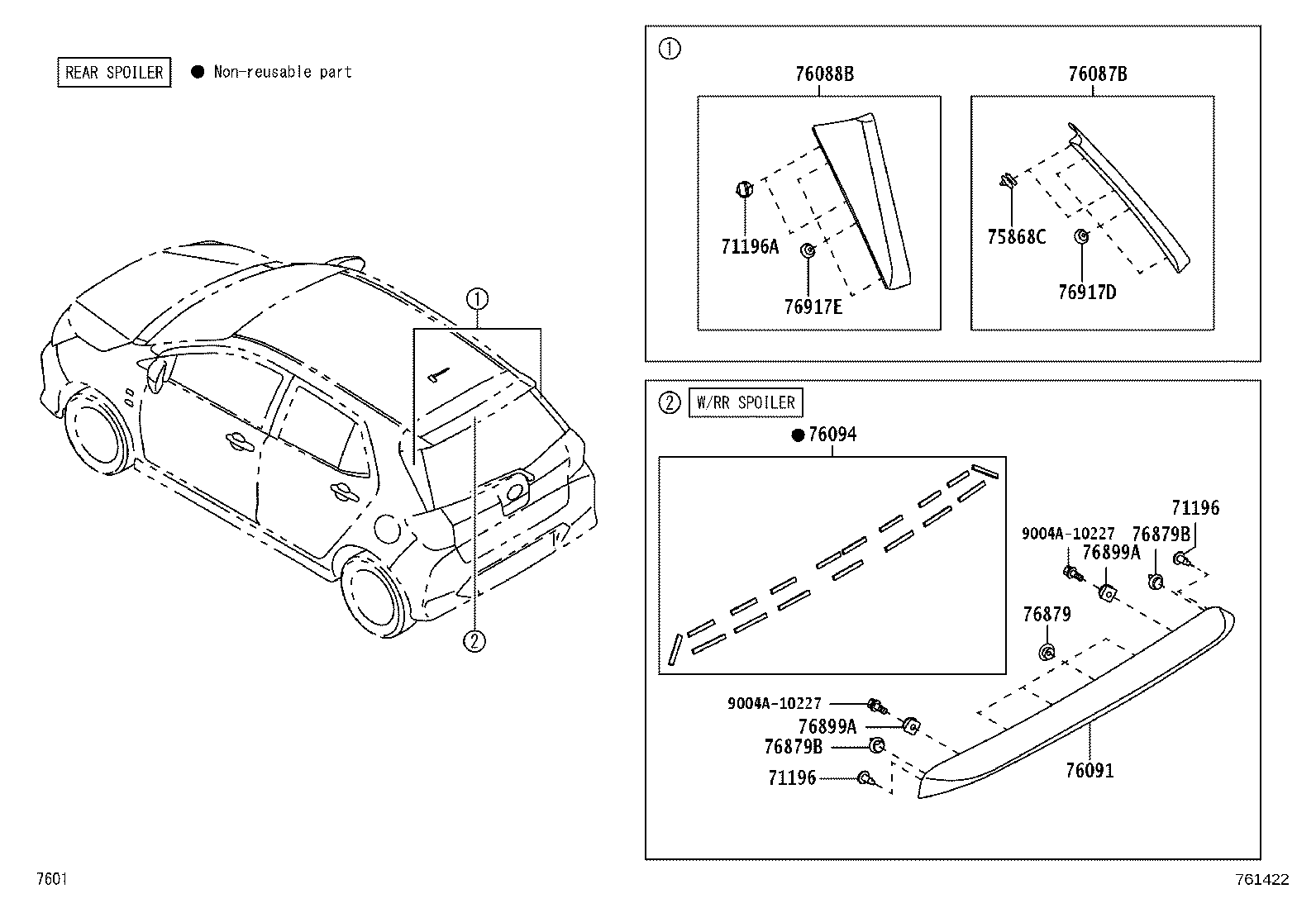 9004A-46409 CLIP product image