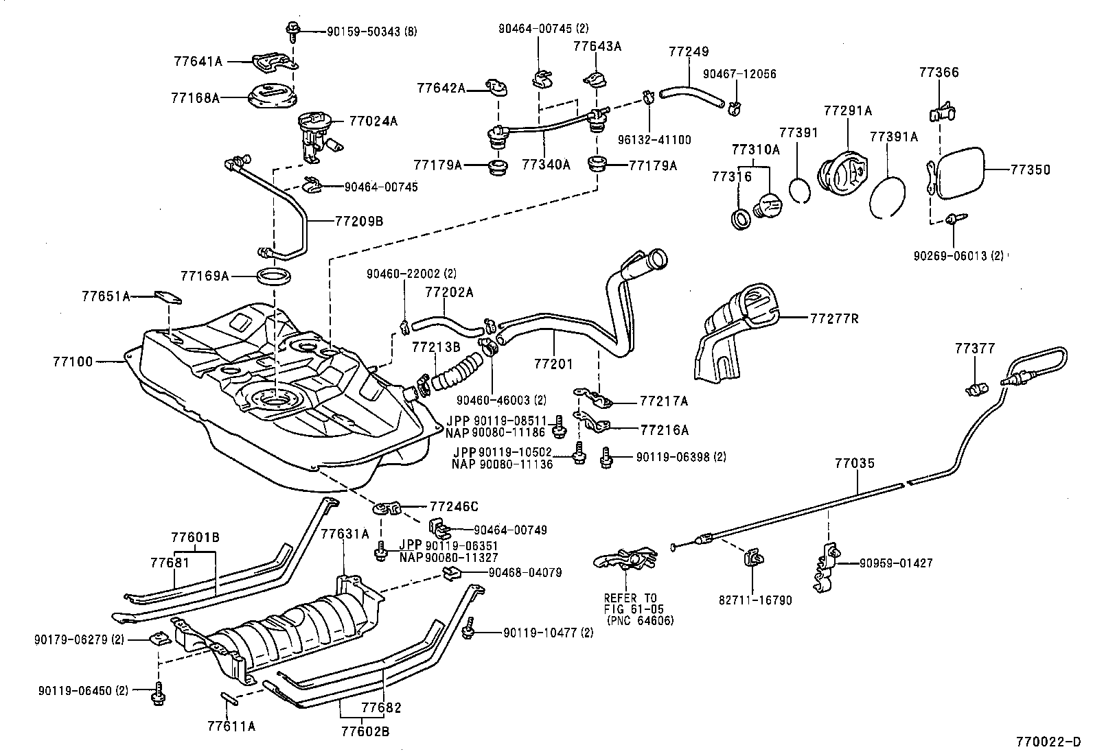 77024-33010 PLATE SUB-ASSY, FUEL SUCTION product image