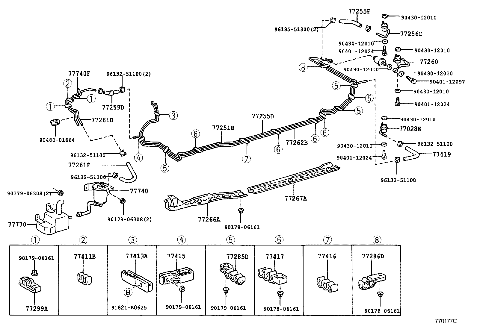 77100-40090 TANK ASSY, FUEL product image