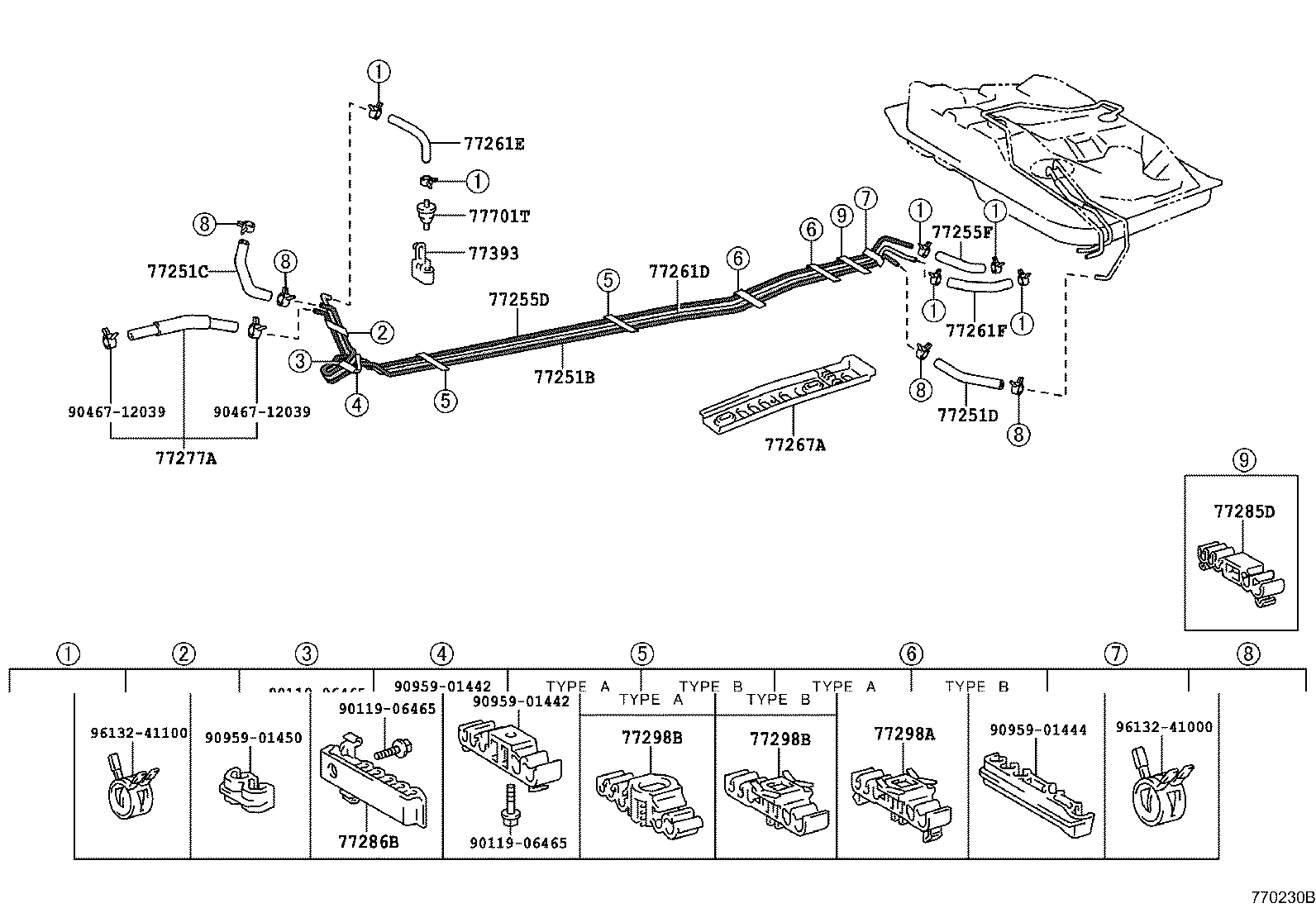 77100-13440 TANK ASSY, FUEL product image