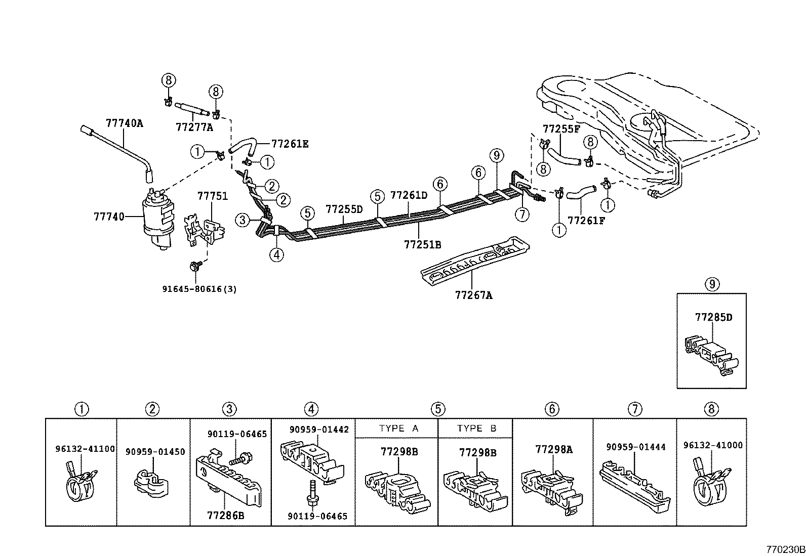 77100-13440 TANK ASSY, FUEL product image