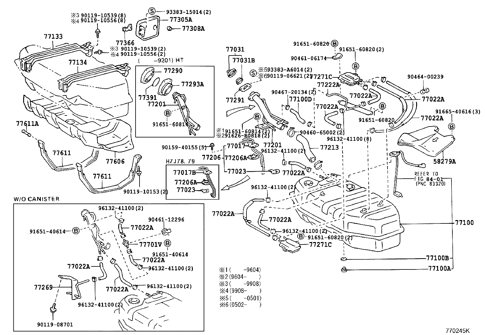 77100-60741 TANK ASSY, FUEL product image