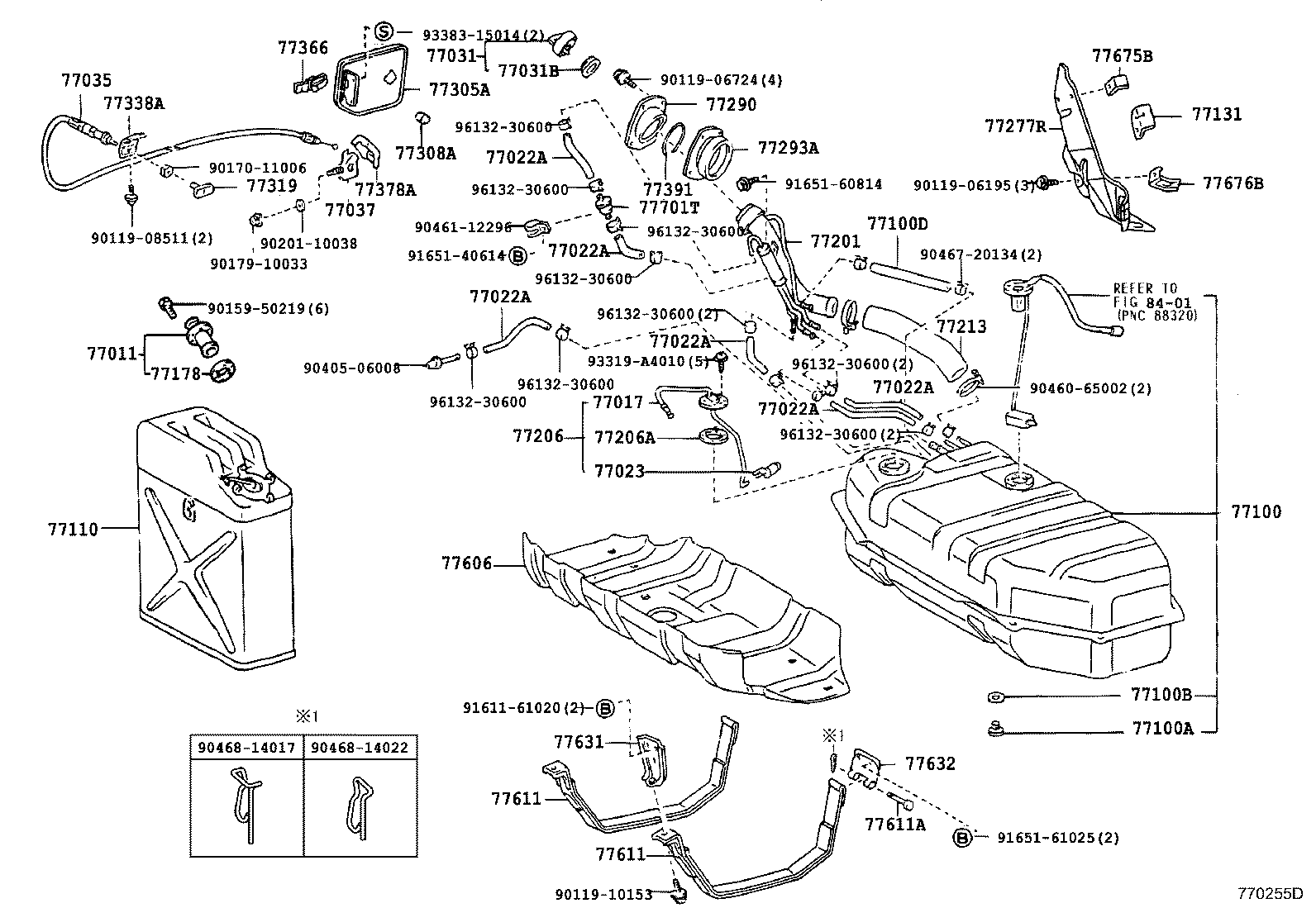 77100-60906 TANK ASSY, FUEL product image