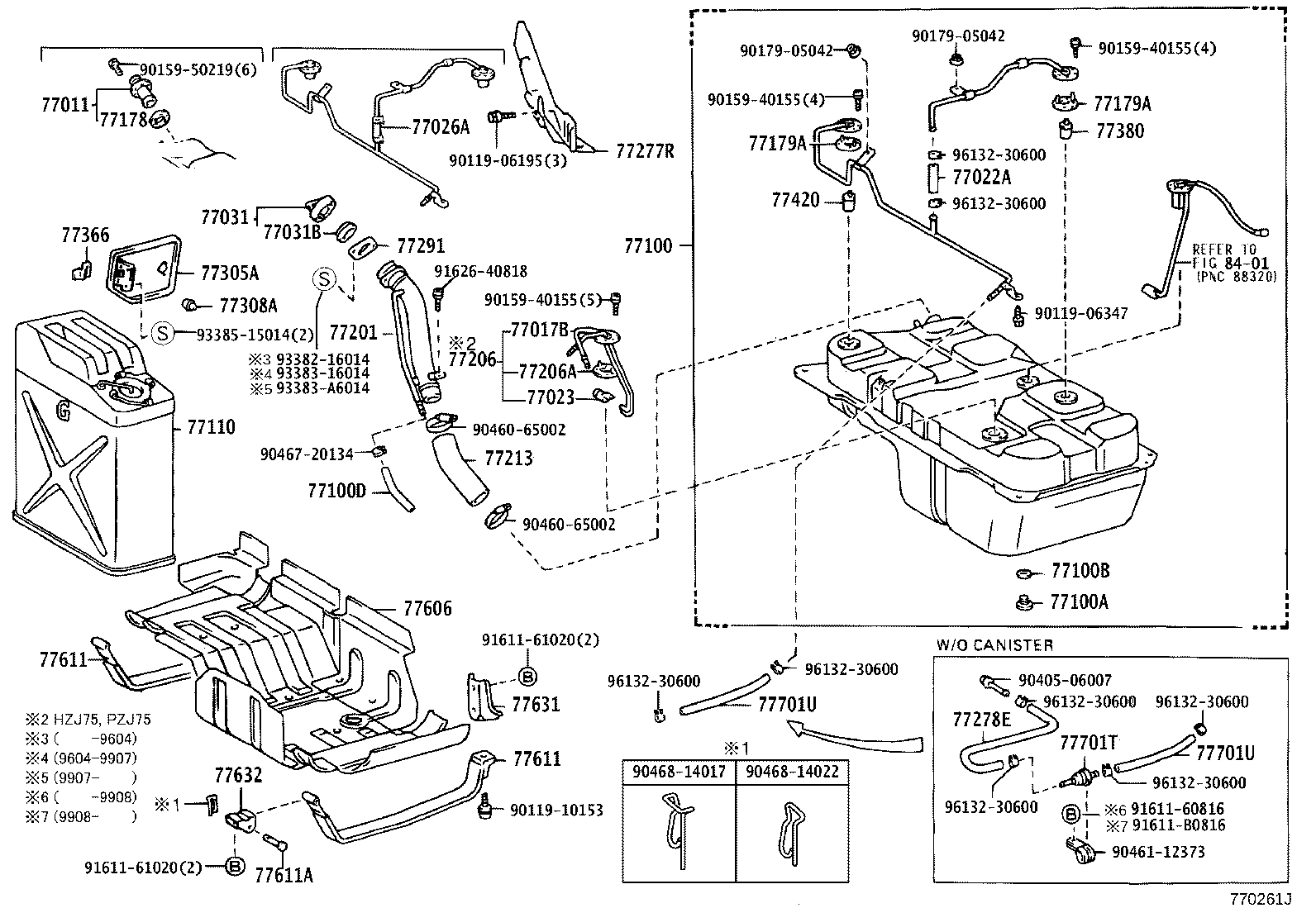 77100-60906 TANK ASSY, FUEL product image