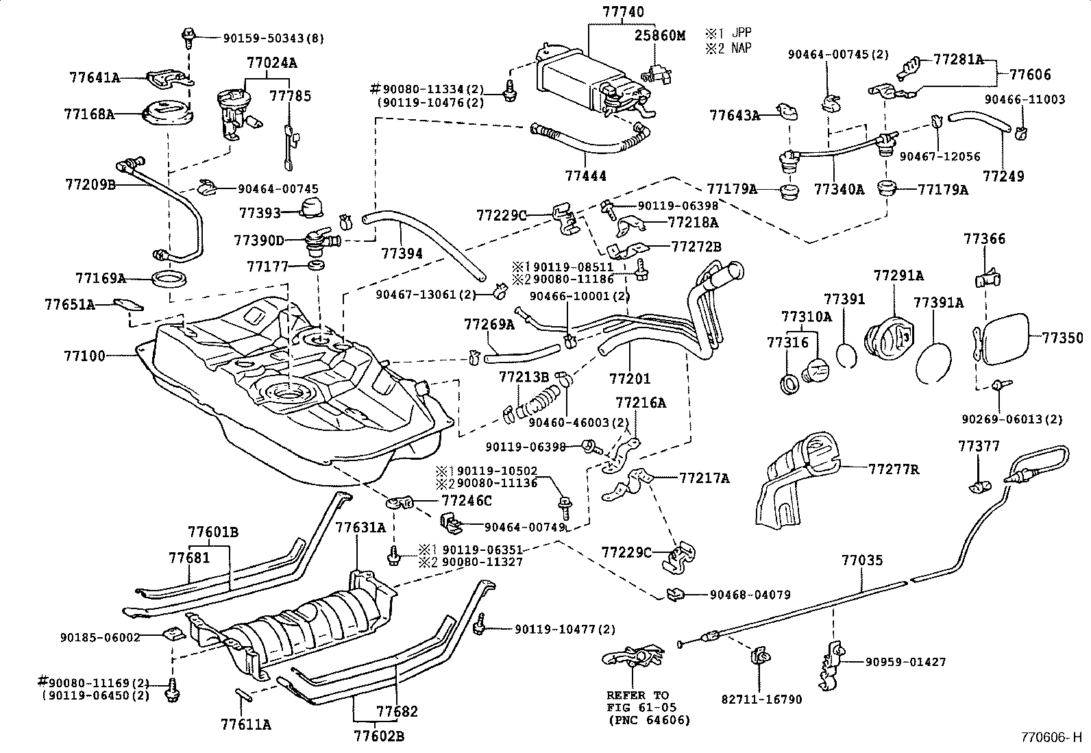 77024-33010 PLATE SUB-ASSY, FUEL SUCTION product image