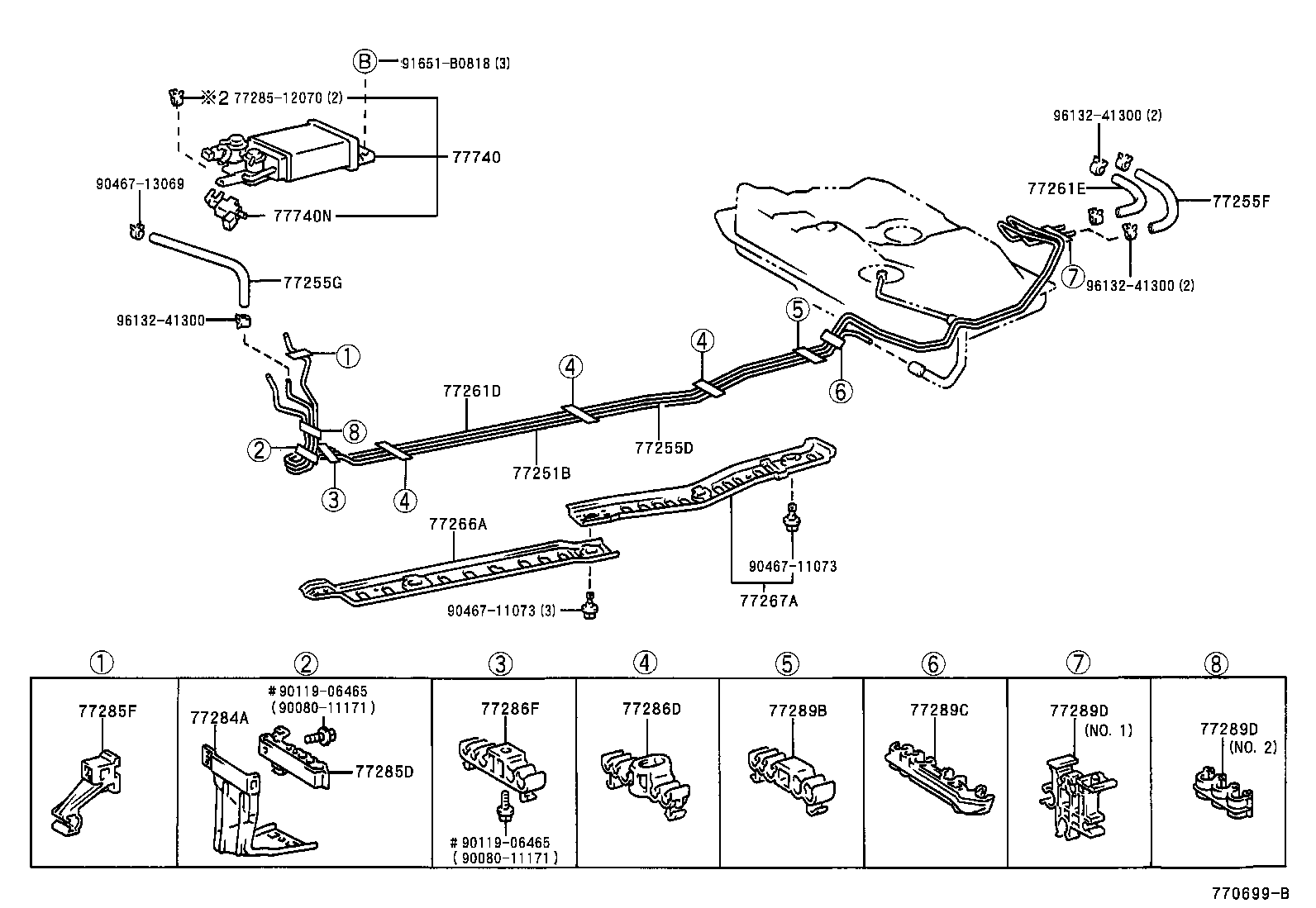 77001-02041 TANK ASSY, FUEL product image