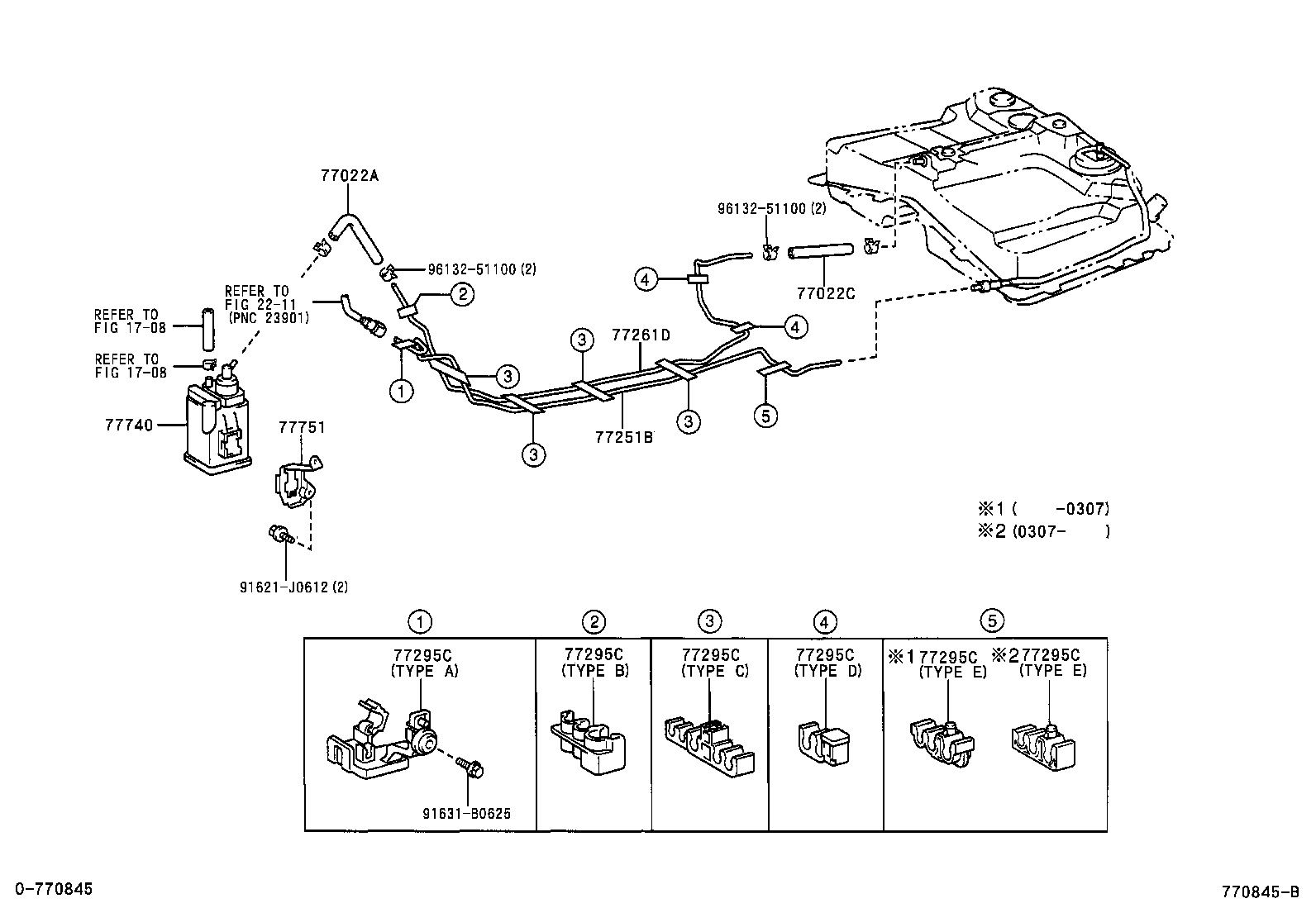 77269-42010 HOSE, FUEL TANK BREATHER product image