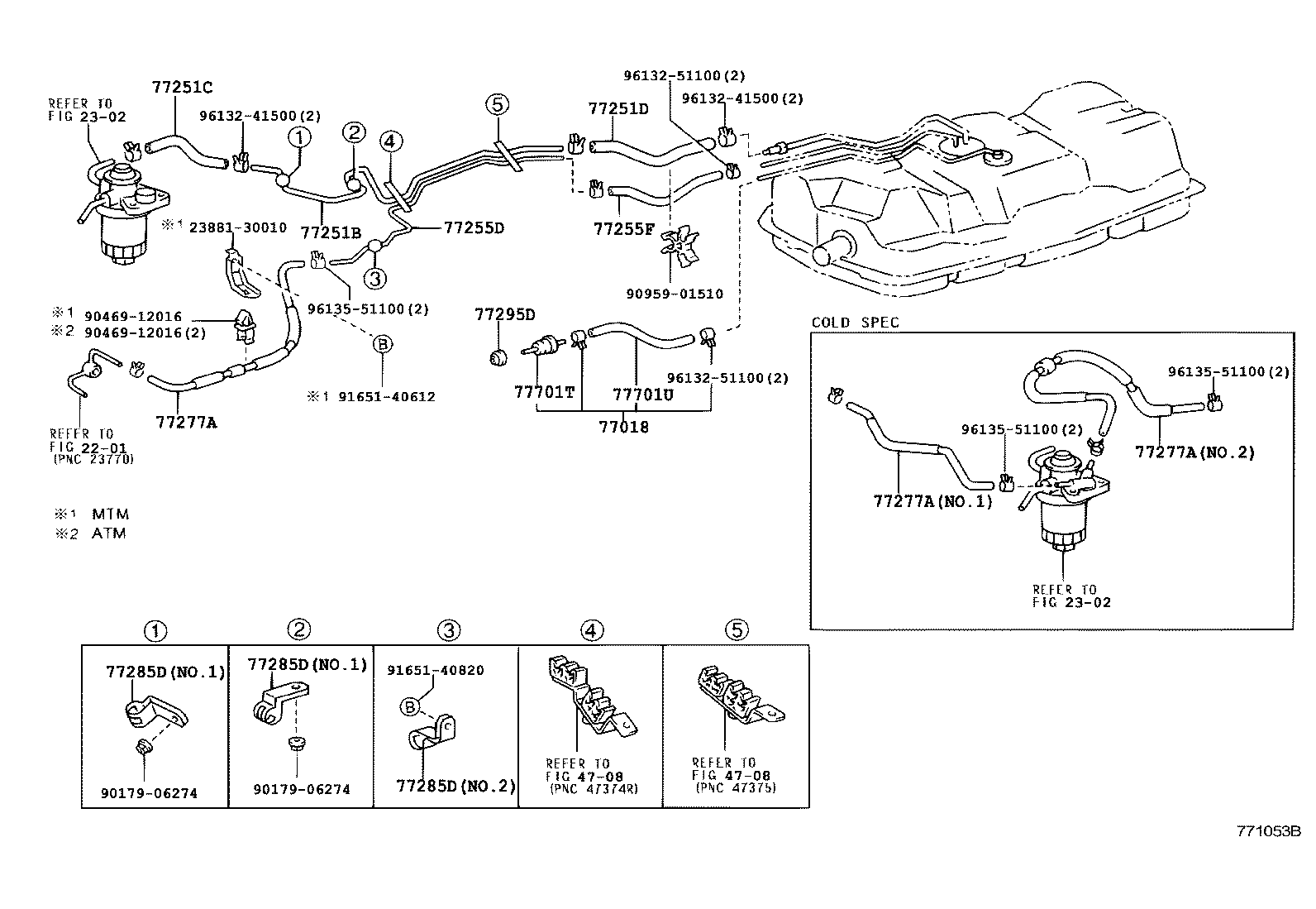 23917-30060 COOLER, FUEL product image
