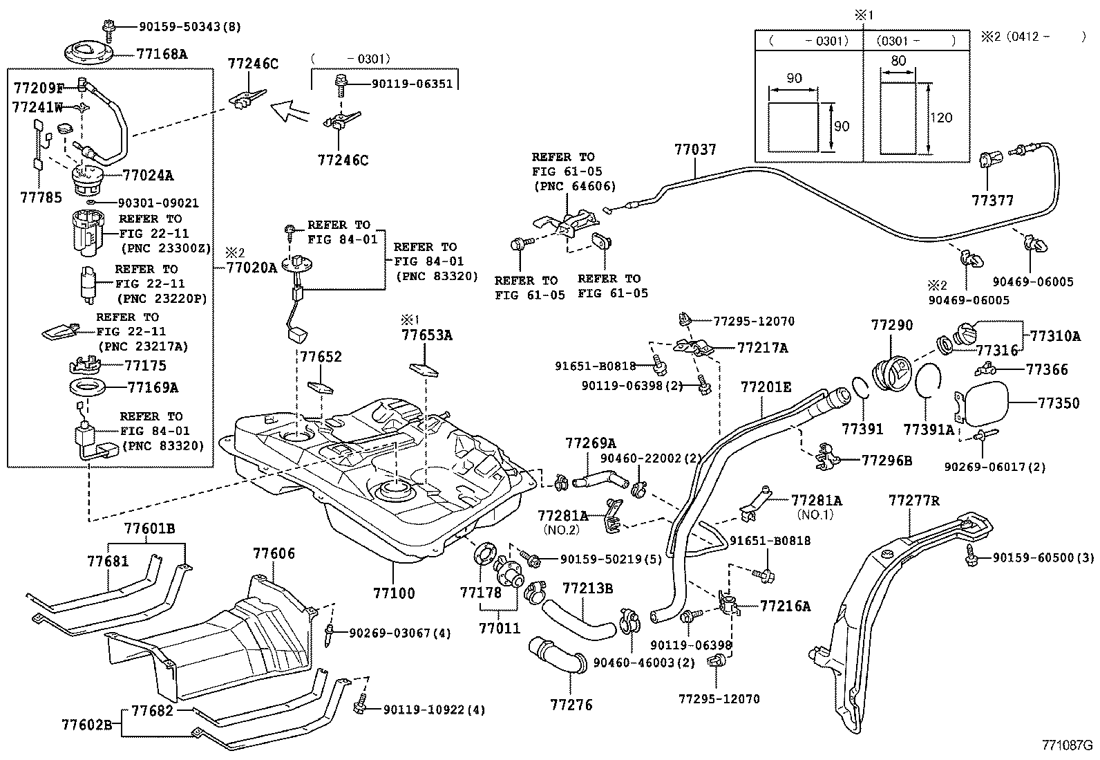 77001-32150 TANK ASSY, FUEL product image