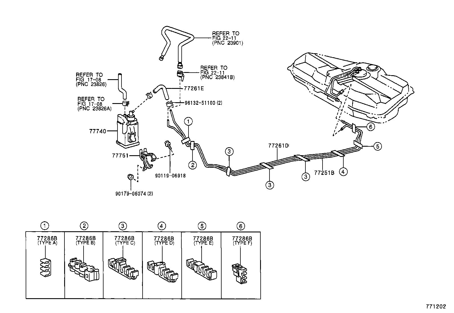 77001-12840 TANK ASSY, FUEL product image