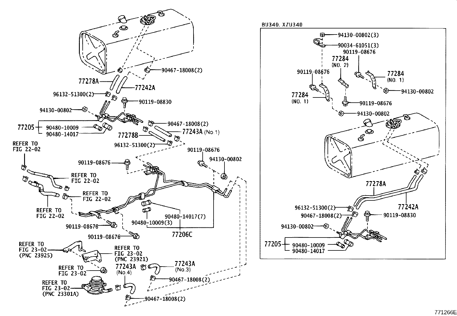 77100-F1072 TANK ASSY, FUEL product image