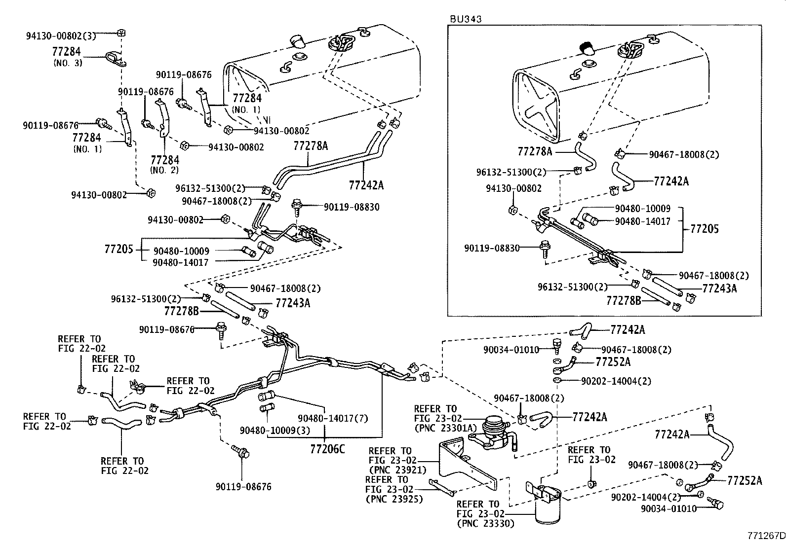 77100-F1072 TANK ASSY, FUEL product image