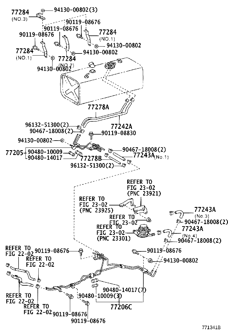 77100-F1072 TANK ASSY, FUEL product image