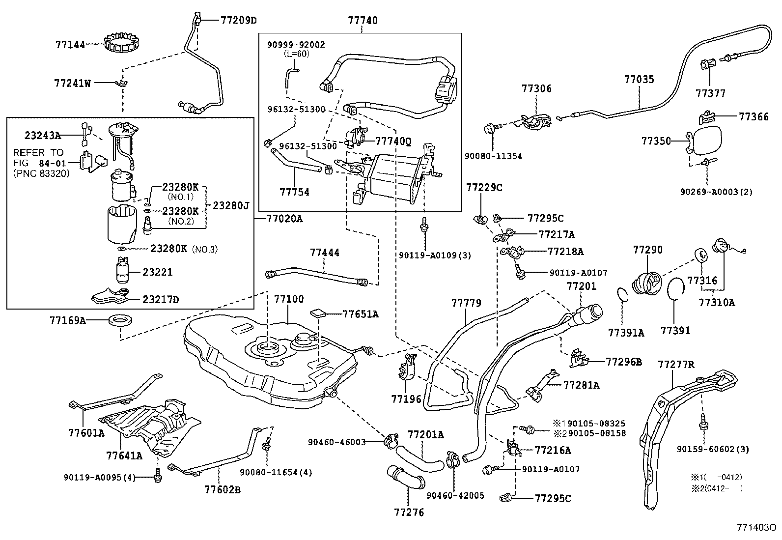 77001-01040 TANK ASSY, FUEL product image