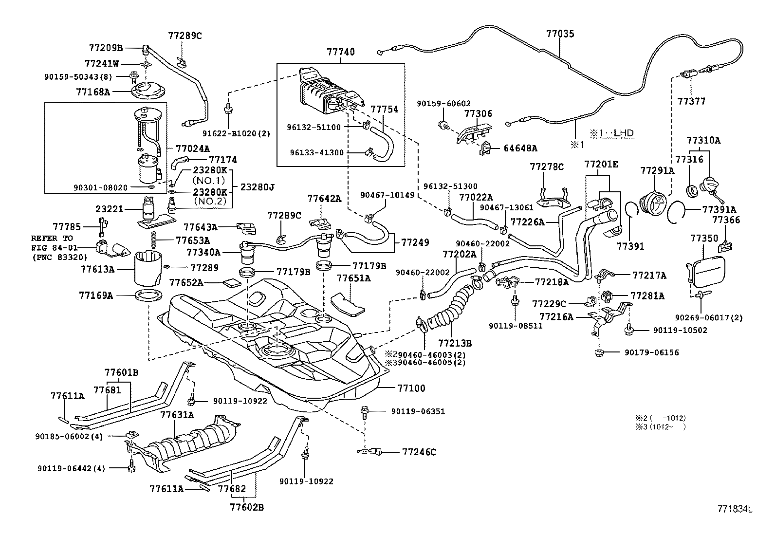 23220-28070 PUMP, FUEL product image