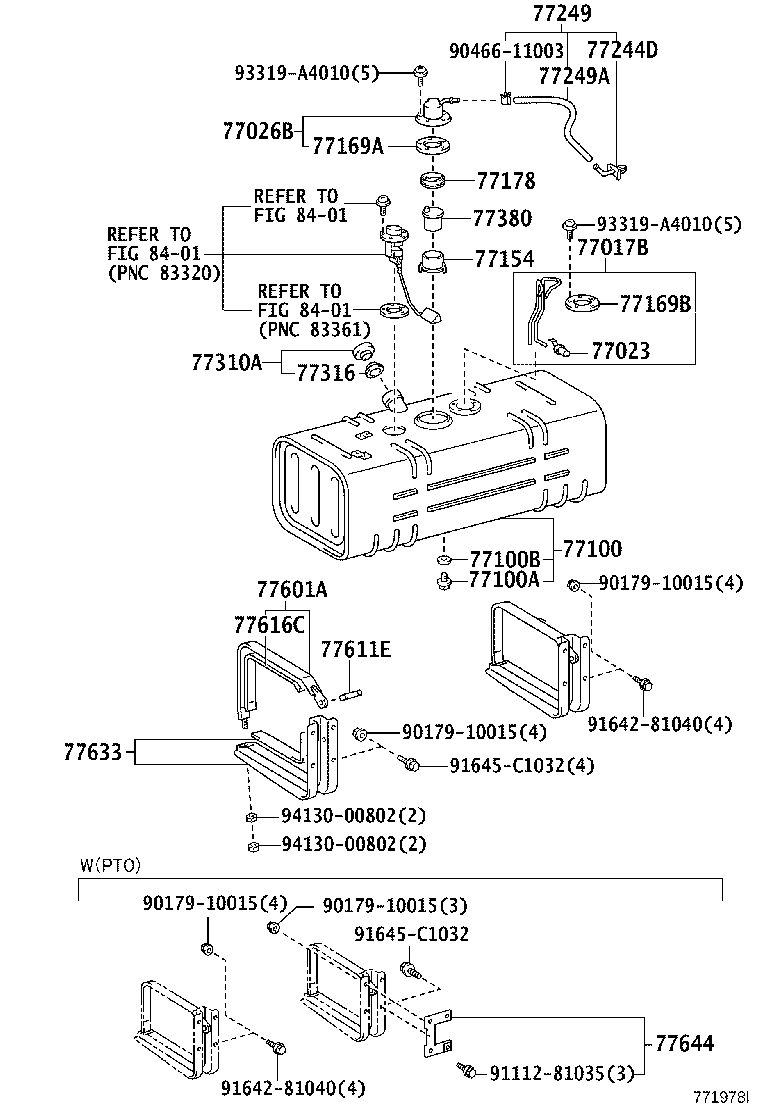 77100-F1072 TANK ASSY, FUEL product image
