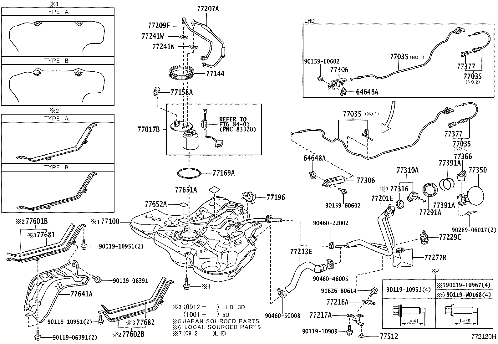 77020-47070 TUBE ASSY, FUEL SUCTION W/PUMP & GAGE product image