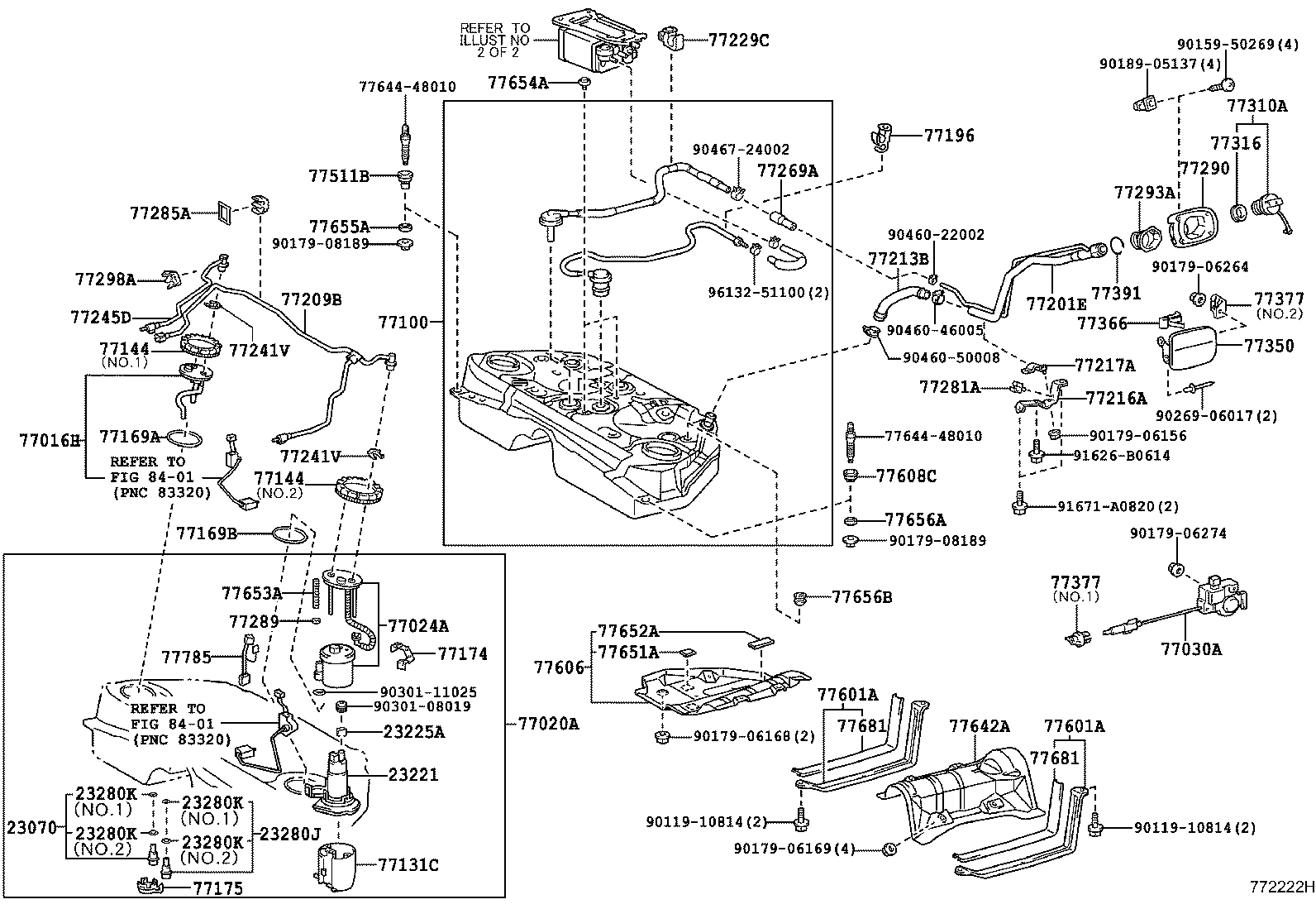 23217-31020 FILTER, FUEL PUMP product image