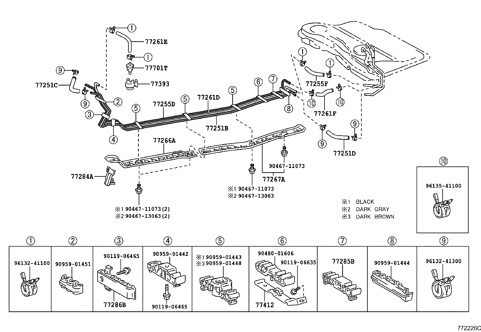 77100-13440 TANK ASSY, FUEL product image