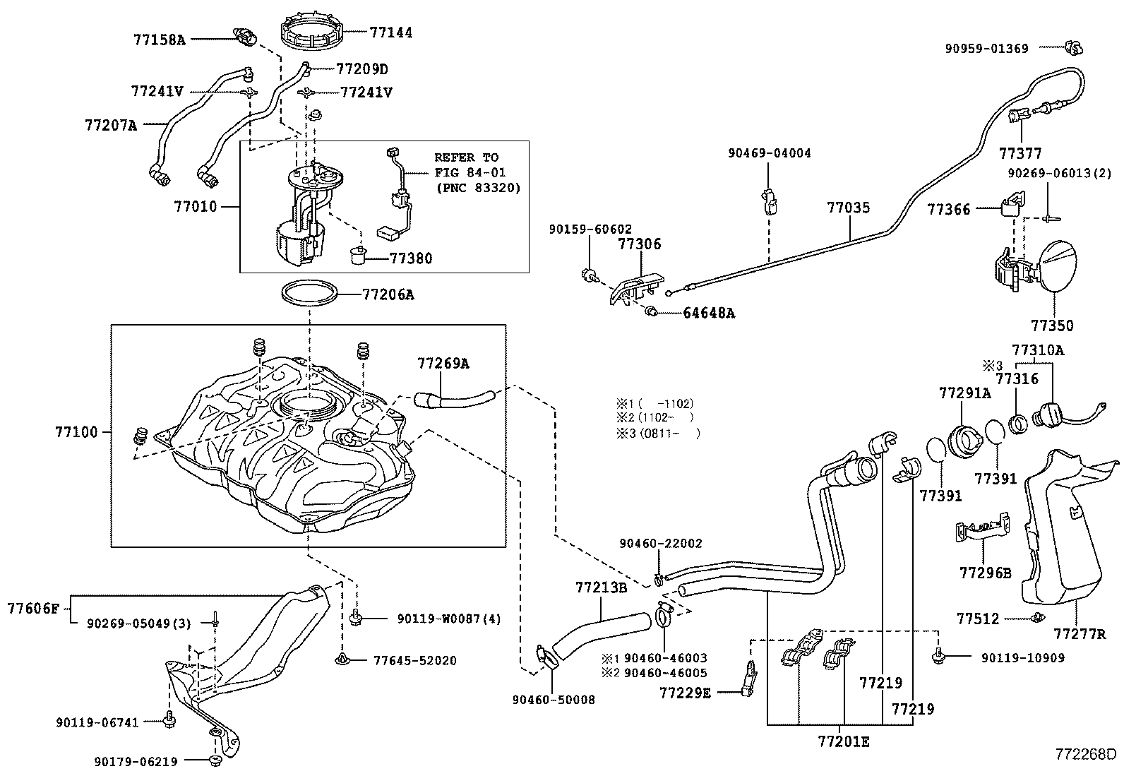23225-0T010 SPACER, FUEL PUMP product image