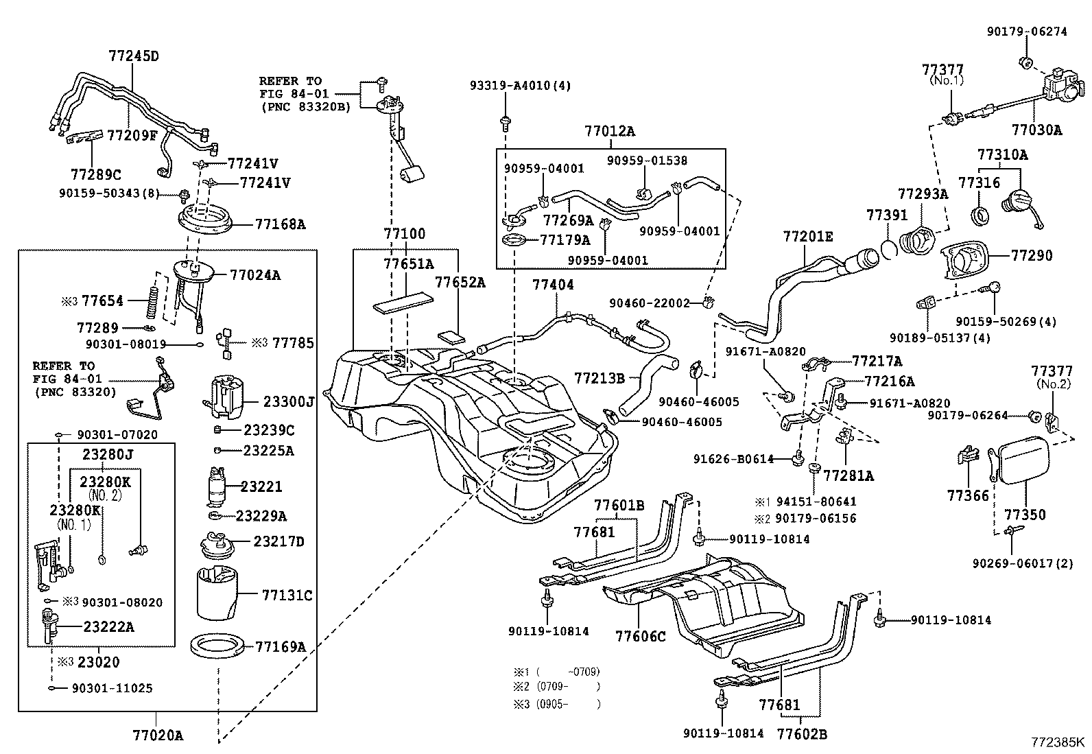 77209-30170 TUBE SUB-ASSY, FUEL TANK MAIN product image