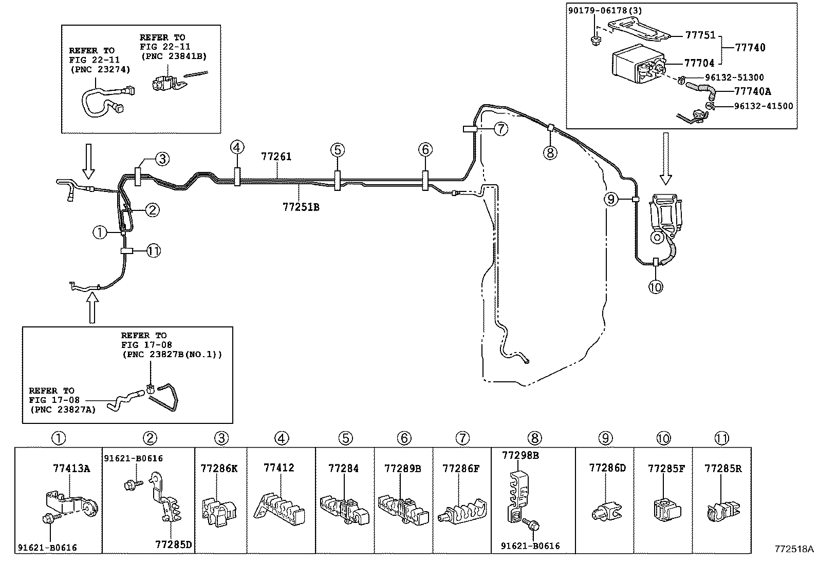 23217-31020 FILTER, FUEL PUMP product image